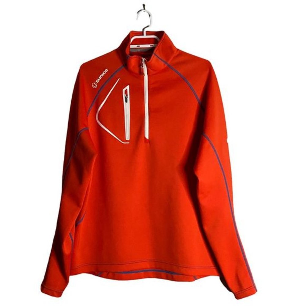 Sunice Men's Allendale SuperliteFX Stretch 1/4 Zip Thermal Pullover